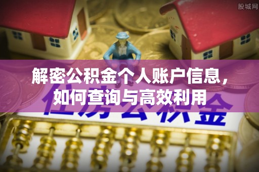 合山解密公积金个人账户信息，如何查询与高效利用