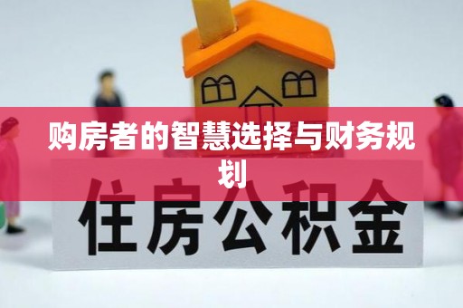 合山购房者的智慧选择与财务规划