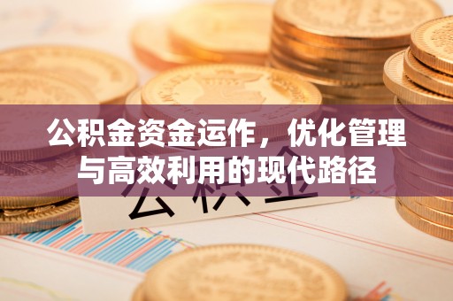 合山公积金资金运作，优化管理与高效利用的现代路径