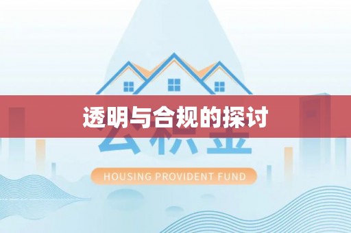 合山透明与合规的探讨