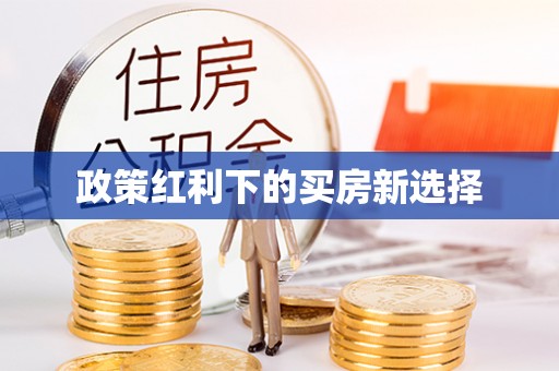 合山政策红利下的买房新选择
