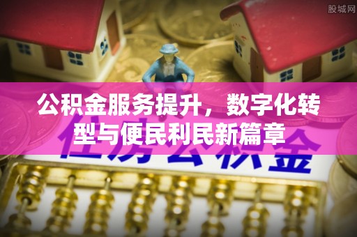 合山公积金服务提升，数字化转型与便民利民新篇章
