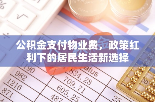 合山公积金支付物业费，政策红利下的居民生活新选择