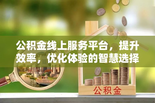 合山公积金线上服务平台，提升效率，优化体验的智慧选择