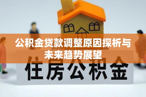 合山公积金贷款调整原因探析与未来趋势展望