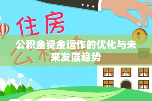 合山公积金资金运作的优化与未来发展趋势
