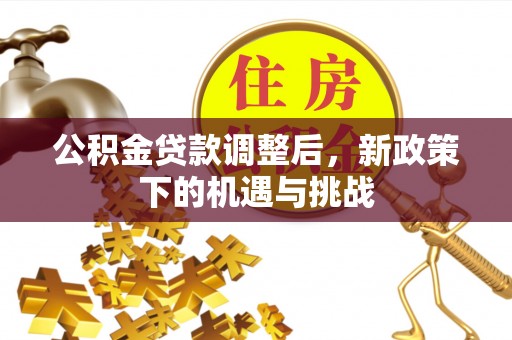 合山公积金贷款调整后，新政策下的机遇与挑战