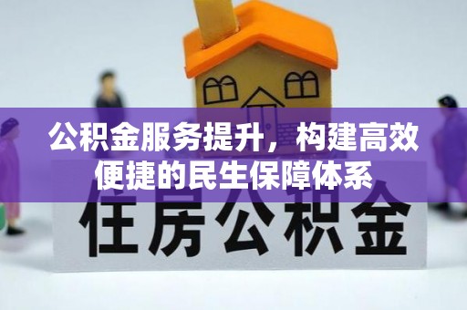 合山公积金服务提升，构建高效便捷的民生保障体系