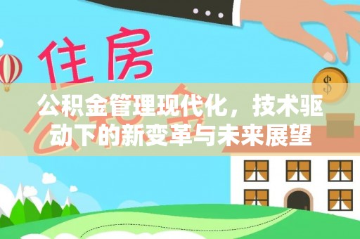 合山公积金管理现代化，技术驱动下的新变革与未来展望